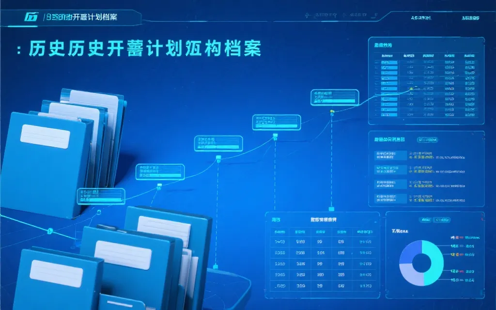 历史开奖计划信息归档结构图